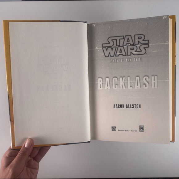 2/$50 -  Star Wars - Fate of the Jedi - Backlash by Aaron Allston - Picture 8 of 16